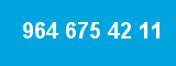 964 675 42 11 964 675 42 11